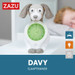 Zazu Davy the Dog Taupe Slaaptrainer en Kinderwekker ZA-DAVY-01