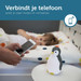 Zazu Pam de Pinguin Grijs 3 in 1 Slaaptrainer ZA-PAM-01