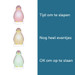 Zazu Pam de Pinguin Roze 3 in 1 Slaaptrainer ZA-PAM-03